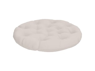 Coussin de chaise suspendue, coussin d'assise vianen 100 % polyester blanc cf54262