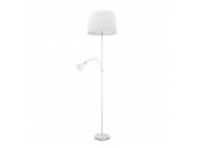  Lampadaire fabrilamp rilon e14 coloris blanc 175,5 x 40 x 40 cm 175242001 - Conforama B