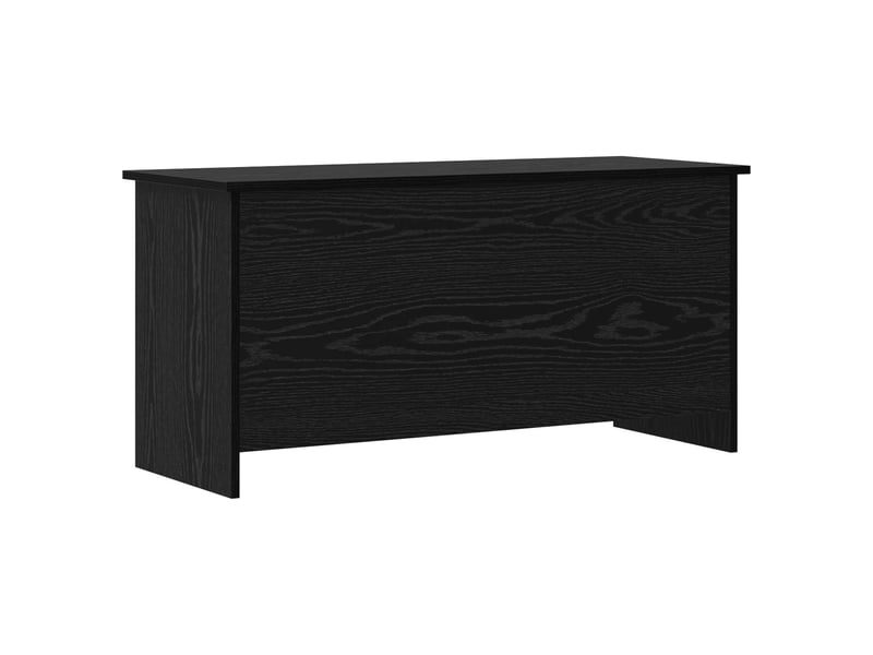  Coffre de rangement avec stockage chêne noir 100x40x50 cm  - Conforama A