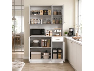 Buffet 6 porte(s)    coloris bicolore