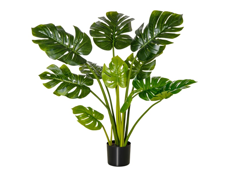  Plante artificielle monstera 110 cm en pot vert  - Conforama A