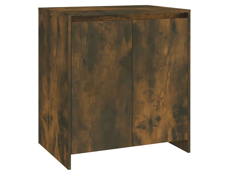  Buffet - bahut - meuble de rangement chêne fumé 70x41x75 cm bois d'ingénierie  - Conforama A