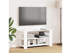 Meuble tv coloris blanc  <strong></strong>  <strong></strong>