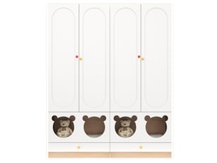 Armoire 2 porte(s) <strong>DZMDIP</strong> <strong></strong> coloris blanc largeur 50 cm