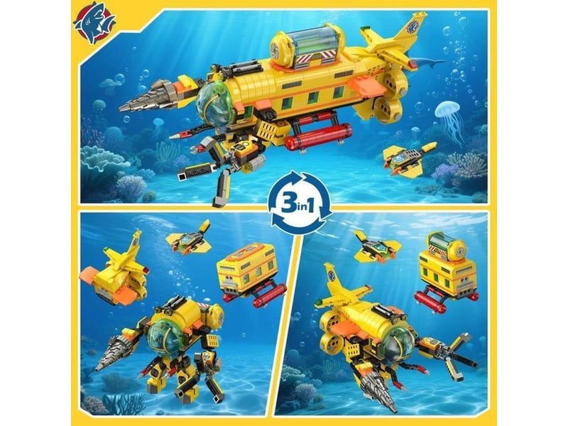  Caserne de pompiers en construction 775 pieces 6+ avec led  - Conforama C