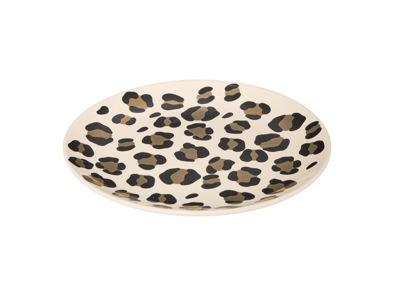 Assiette à dessert 19 cm Céramique marr  - Conforama F