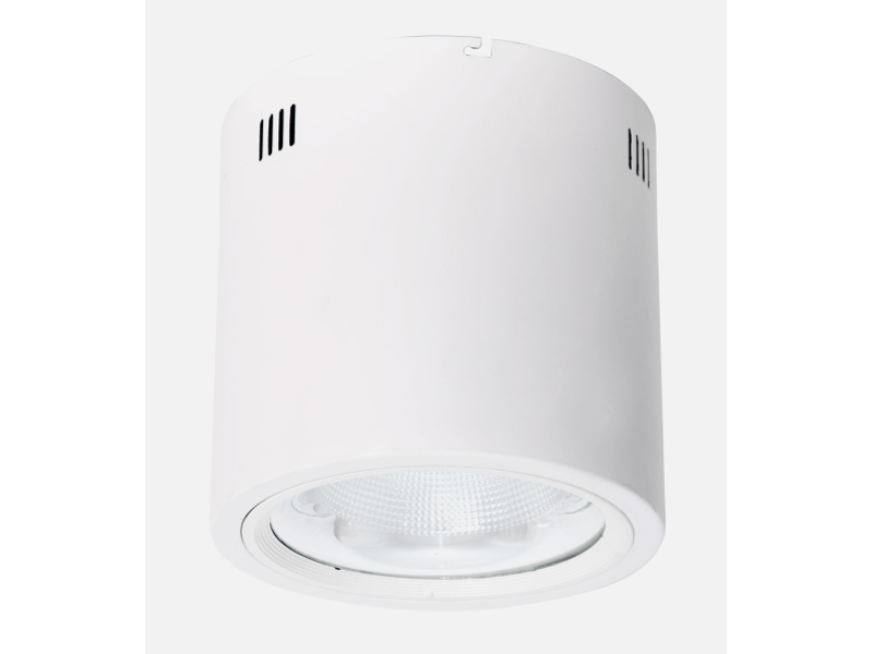 Fabrilamp tubular spot led de plafond en saillie 30 w 2400 lm 4000 k blanc 094883001 - Conforama C