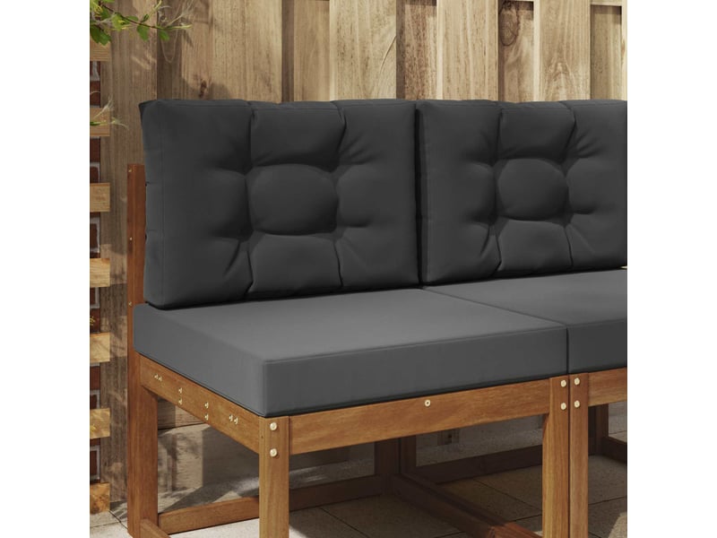  Coussin de canapé d'extérieur, coussin de chaise polyester anthracite 60 x 60 cm cf54008  - Conforama B