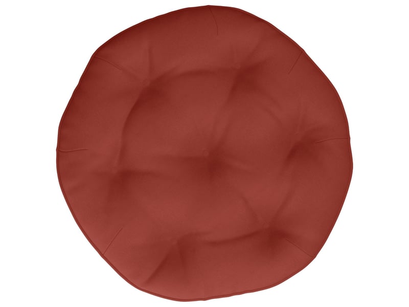 Coussin de chaise suspendue, coussin d'assise vianen 100 % polyester rouge cf54291 - Conforama D
