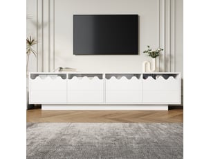 Meuble tv coloris blanc 40 cm TCQPZ