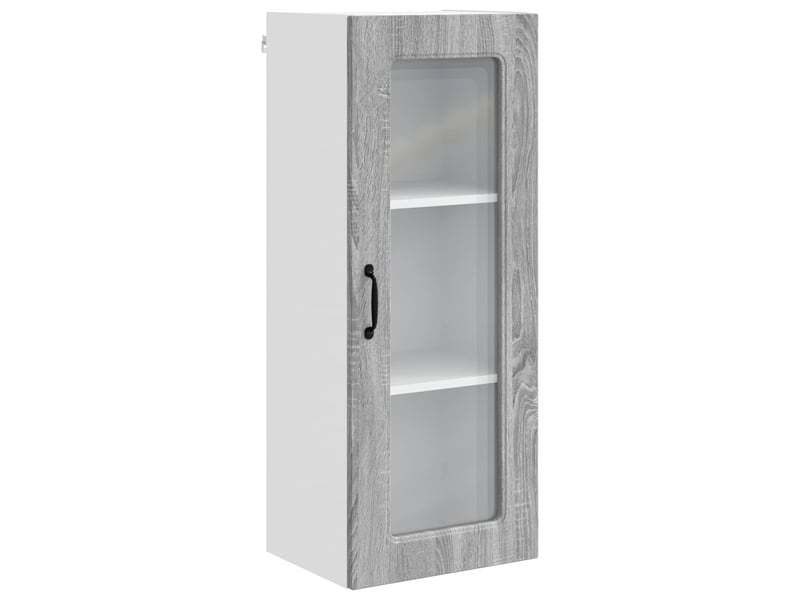  Meuble mural de cuisine | armoire de cuisine gris sonoma 40x31x100cm shl3465  - Conforama A