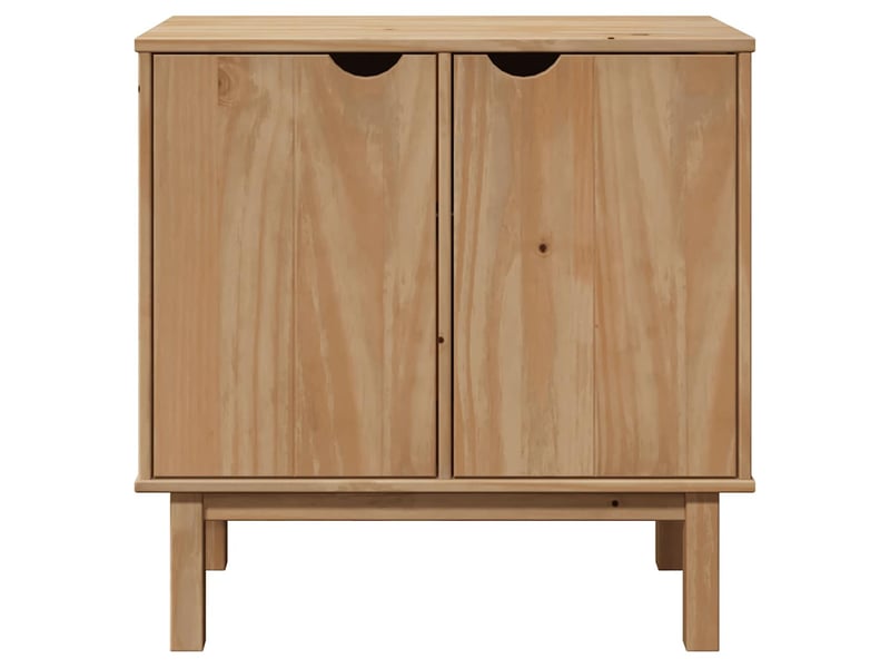  Armoire de couloir otta 75x40x75 cm bois de pin massif  - Conforama D