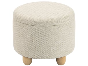 Pouf / repose pied beige