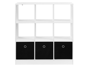 Bibliotheque coloris bicolore BEAUNIV - 30 cm x 86.5 cm