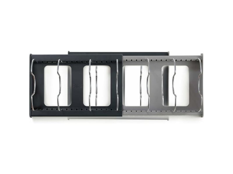  Porte-casseroles - porte-casseroles support en rangement cuisine - avec 7 compartiments réglables parfaite - pour les ustensiles de cuisines poêles  - Conforama C