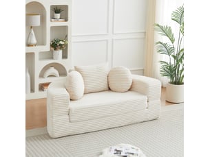 Deplimousse convertible 1 place WISHDOR Beige