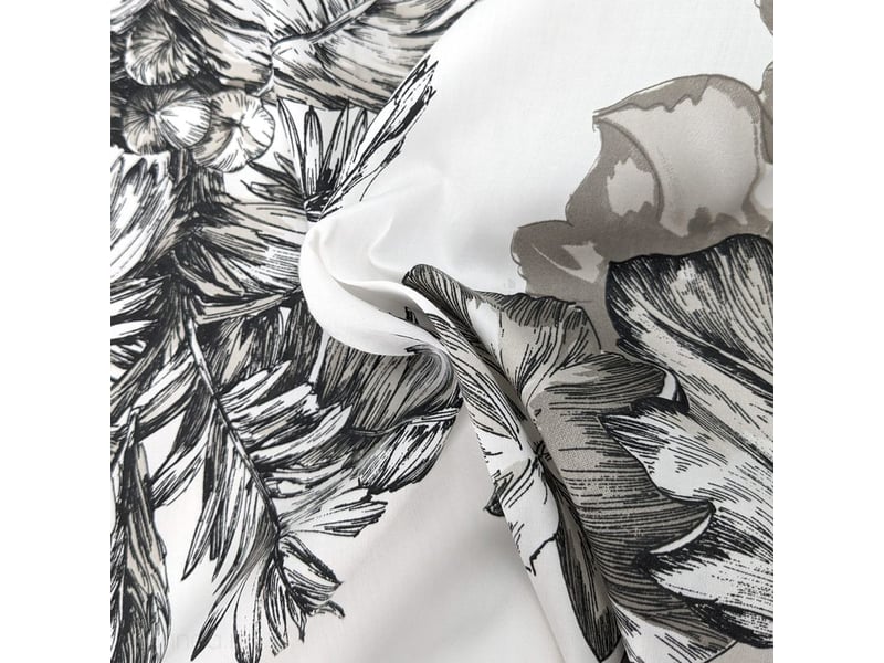 Housse de couette satin coton savane 140x200 cm - Conforama B