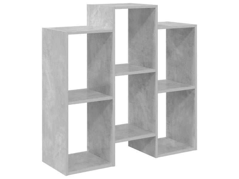  Buffet - bahut - meuble de rangement gris béton 90 x 30 x 90 cm  - Conforama A
