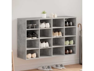 Meuble à chaussures 3 paire(s)  <strong></strong>  <strong></strong> coloris gris