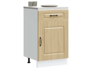 Meuble de rangement, armoire de cuisine kalmar chêne sonoma bois d'ingénierie shl2169
