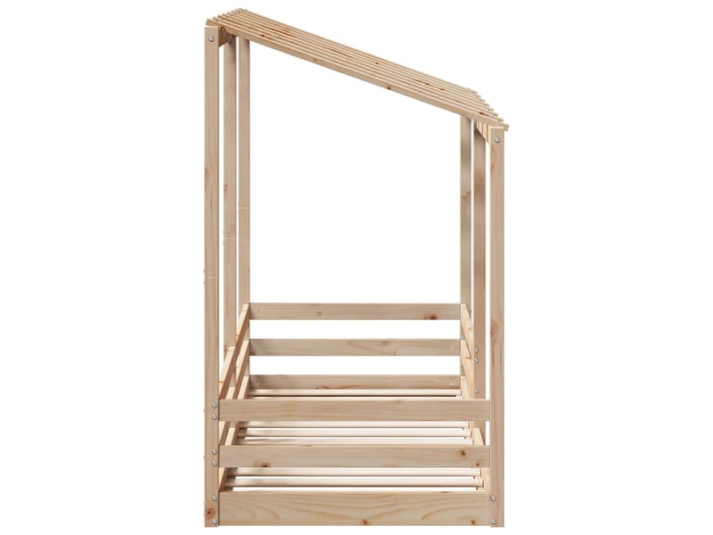  Lit pour enfants - lit jeune sans matelas 90x190 cm bois pin massif  - Conforama E