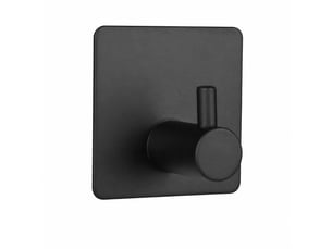 Ensemble de porte serviette en acier inoxydable, 14cm carré noir, accessoires de salle de