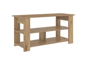 Meuble tv coloris bois clair  <strong></strong>  <strong></strong>