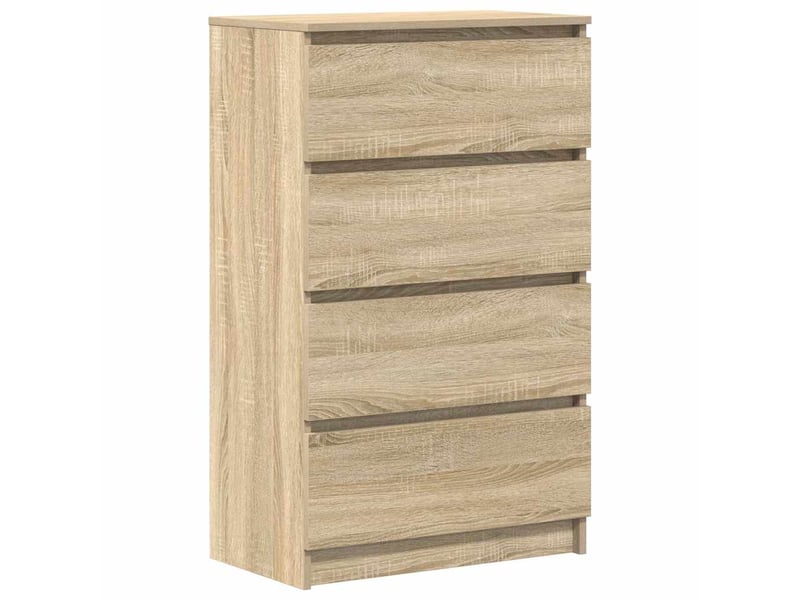  Buffet - bahut - meuble de rangement chêne sonoma 60x35x98,5 cm bois d'ingénierie  - Conforama A