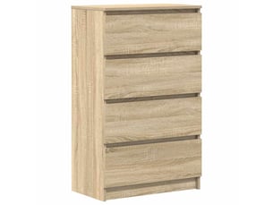 Buffet - bahut - meuble de rangement chêne sonoma 60x35x98,5 cm bois d'ingénierie