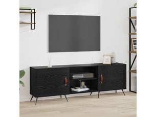 Meuble tv coloris noir 150 cm <strong></strong>  <strong></strong>