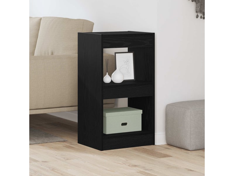 Bibliothèque 2 niveaux, armoire à livres 40 x 30 x 71,5 cm bois d'ingénierie - Conforama D