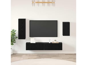 Meuble tv coloris noir 30.5 cm <strong></strong>  <strong></strong>