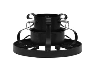 Support de sapin de noël noir 29x29x15,5 cm cf61979