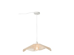 Suspension en lin ivan 49cm beige