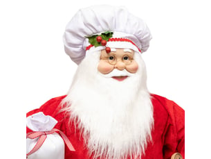 Pere noel papatissier 120cm