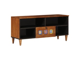 Meuble tv coloris marron 100 cm   