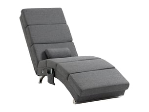 Fauteuil relax manuel  <strong></strong> Tissu gris
