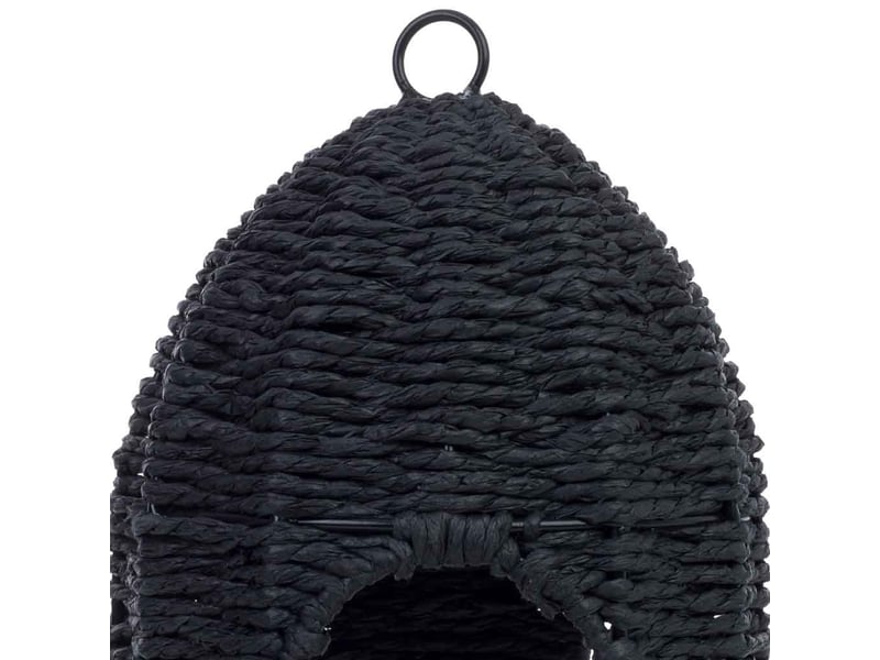  Lanterne en papier noir avec bougie led d16,5x3032,5 h cm  - Conforama E