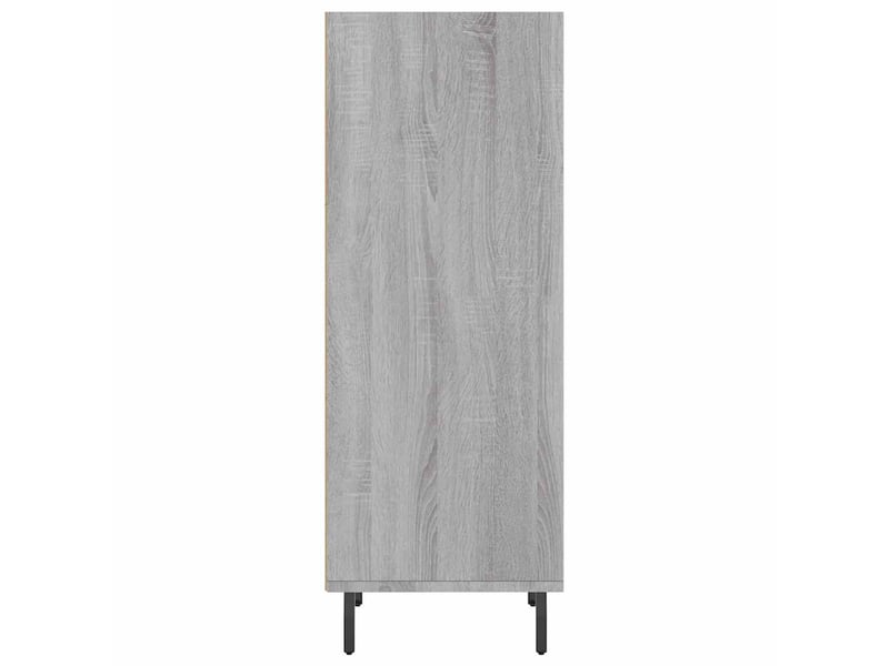  Buffet - bahut - meuble de rangement sonoma gris 34,5x32,5x90 cm bois d'ingénierie  - Conforama E