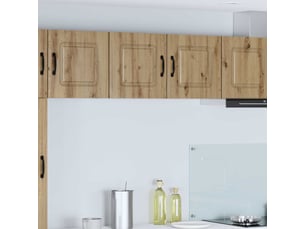 Meuble mural de cuisine | armoire de cuisine chêne artisanal shl9817