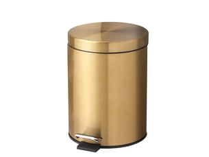 Poubelle cosmétique salle de bain - acier inoxydable avec seau intérieur amovible 5l