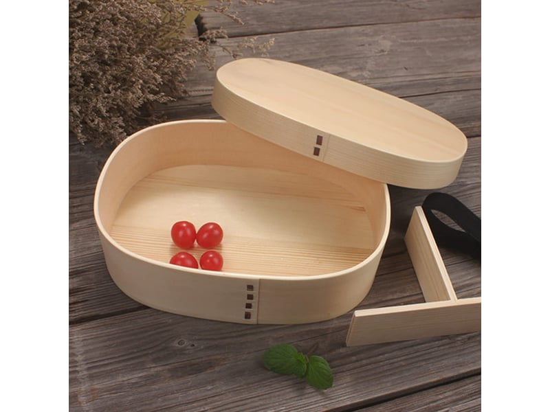  Boîte à lunch en bois pour aliments frais, facile à transporter pour le bureau, le camping, les pique-niques, l  - Conforama D