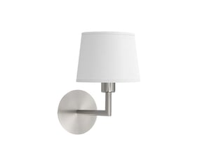 Applique murale fabrilamp paraiso nickel blanc e14 27 x 15 x 25 cm