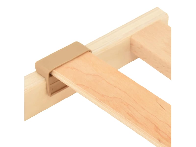  Lit simple- lit adulte -  sommier à lattes sans matelas avec 13 lattes 90x200 cm  - Conforama D