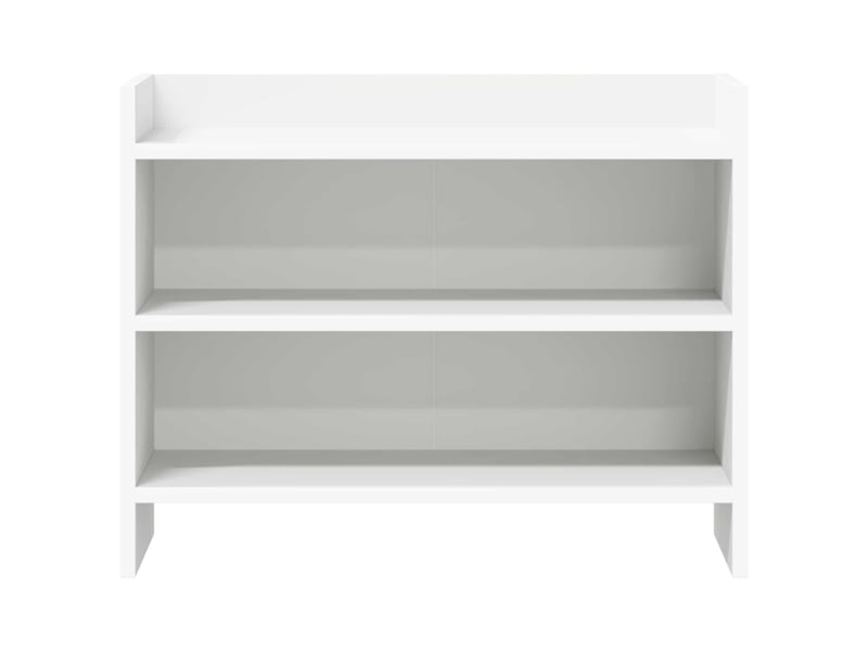  Meuble tv - banc tv - meuble de rangement 60 x 33 x 47 cm blanc bois d'ingénierie  - Conforama D
