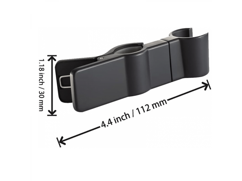 Support de pommeau de douche noir 1 pièce, aucun perçage requis, pince de pommeau de douche réglable à 35° 200 pièces - Conforama B