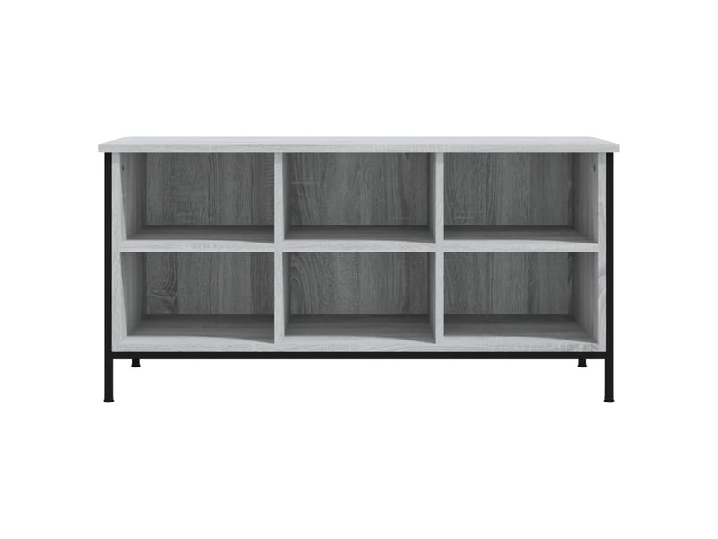  Meuble à chaussures, cabinet à chaussures sonoma gris 100x35x50cm  - Conforama D