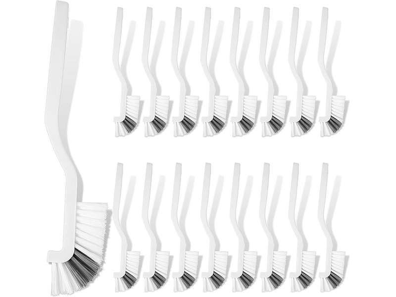  24 pièces kit brosses de nettoyage - brosses pour évier, salle de bain, angles, mini-brosse à récurer, machine à lait de soja  - Conforama A