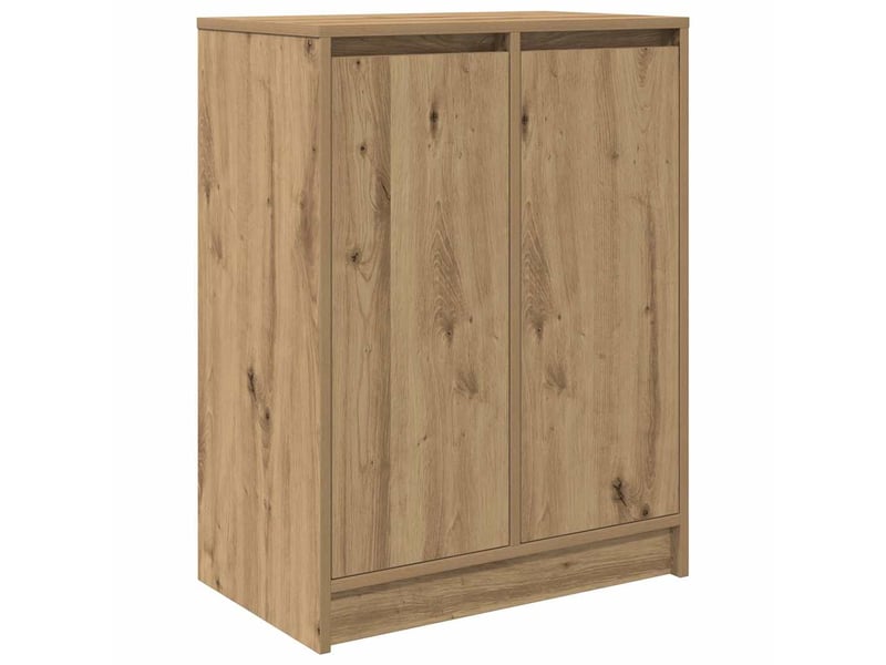  Meuble à chaussures, armoire à chaussures chêne artisanal 57x34x76 cm bois ingénierie  - Conforama A