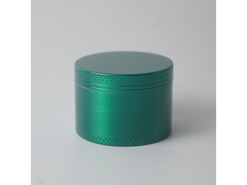  Moulin à herbes, broyeur à herbes sèches portable en alliage de zinc, diamètre63mm,vert  - Conforama A